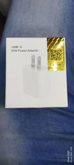 iphone 20W Power Adapter ( 2  pin ) original