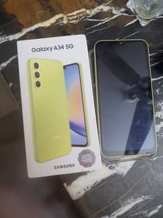 samsung galaxy A34 5g 8gb 256gb official PTA approved