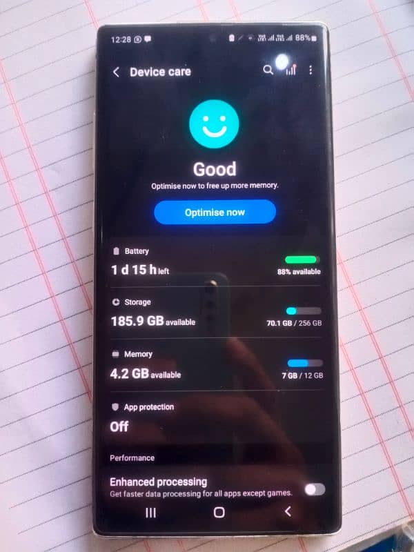 Samsung Note 10plus5G Dul sim 2