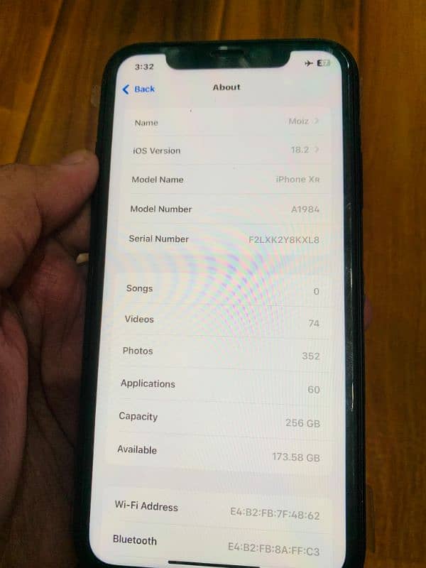 iPhone XR 256gb 5