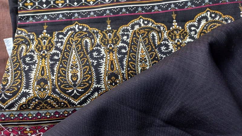 orient khaddar unstitched 3 piece for sale 7