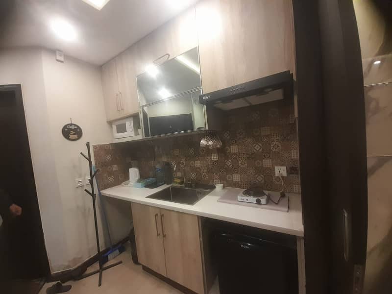 1 Bed Luxury Furnished Flat Available For Rent in Sector D Bahria Town Lahore 2