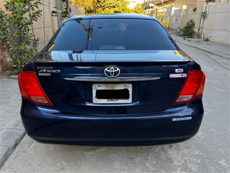 Toyota Corolla Axio 2007 B2B 4