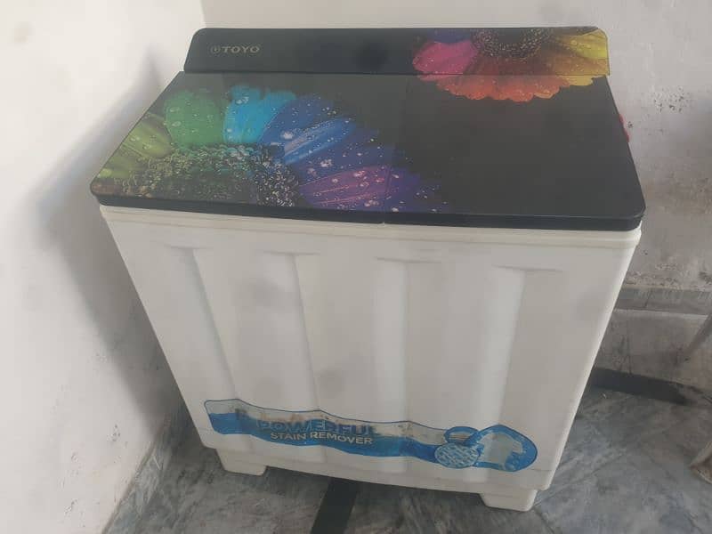 Toyo Washing machine only 8 months best price 8