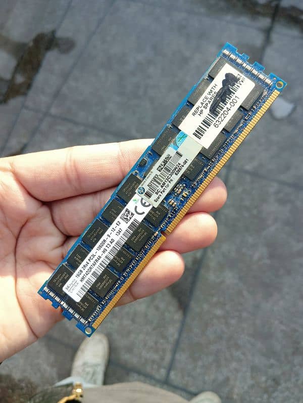 SINGLE STICK DDR3 16GB RAM 0