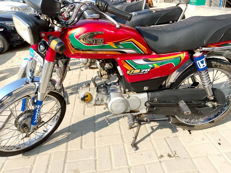 United bike Islamabad  number 7