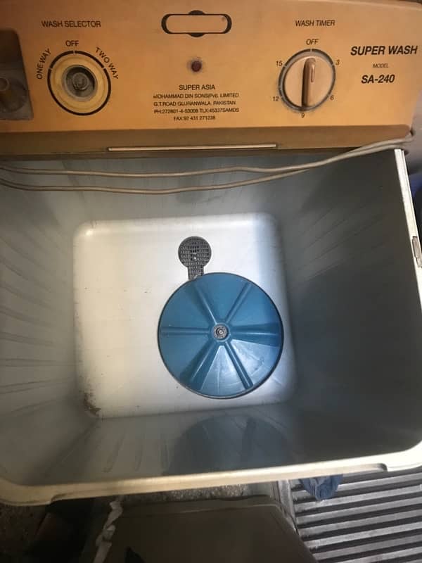 Washing Machine Average Condition + Spinner 1