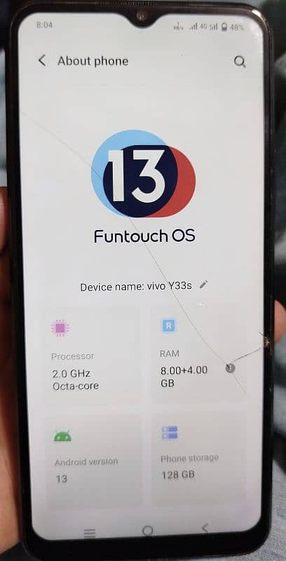 vivo y33s only mobile price final urgent sale 5