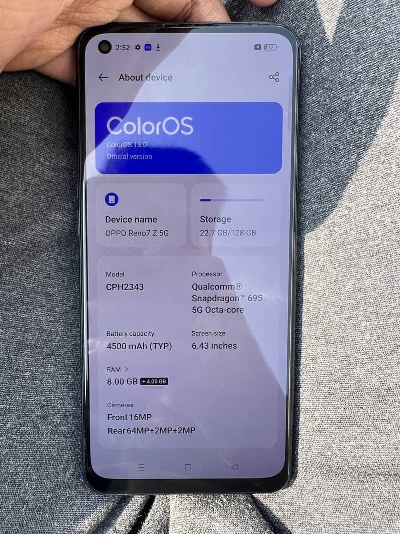 oppo RENO 7 z 5g 6