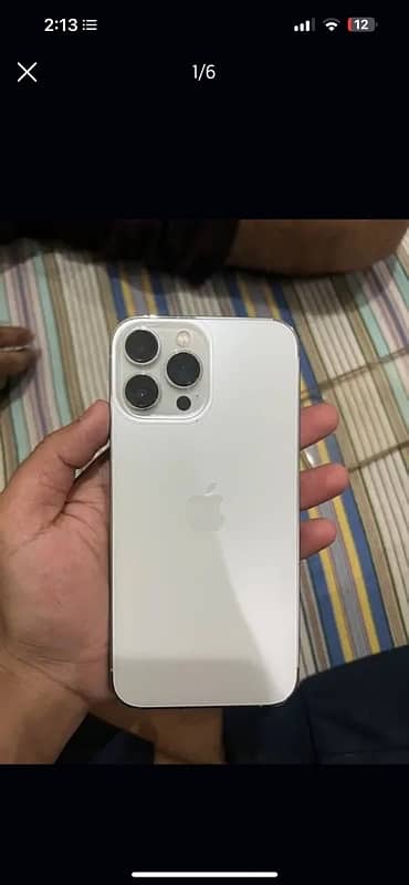 iPhone 13 Pro Max 128gb pta approved full box 0