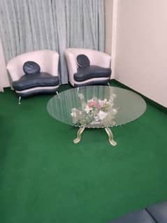 7seater sofa set with center table