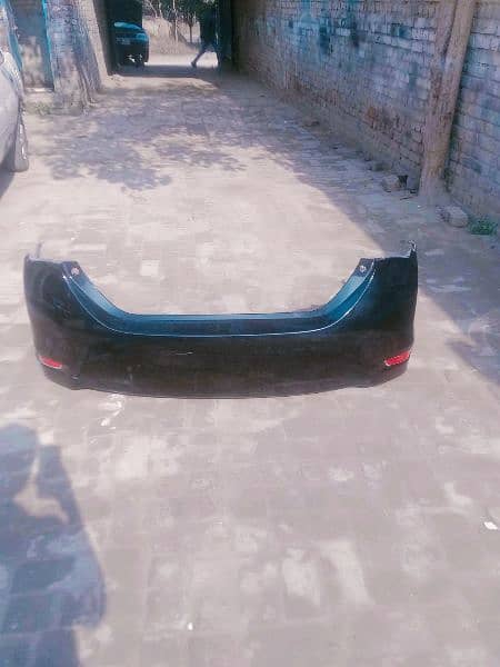 front and rear bumper 0