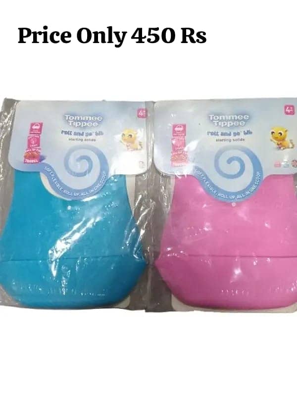 tommee tippee Bib plastic roll n go / Kids Assesories for sale 3