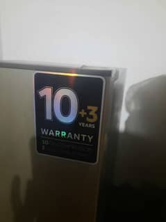 Haier new fridge with warranty card only 4 month used