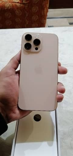 iphone 16 pro max desert Titanium 512GB pta approved box pack