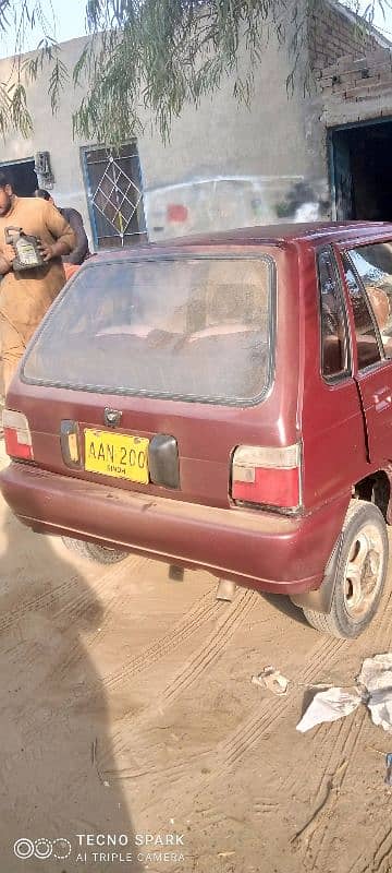 Suzuki Mehran VX 1996 9