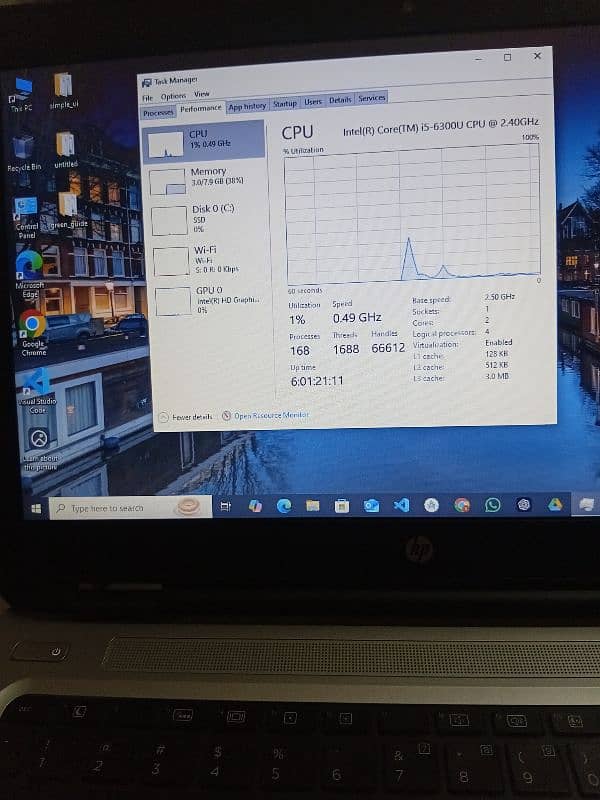 Hp core i5 6th generation lush condition 4