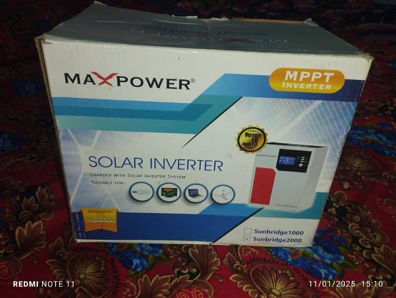 Max power 2000va 4