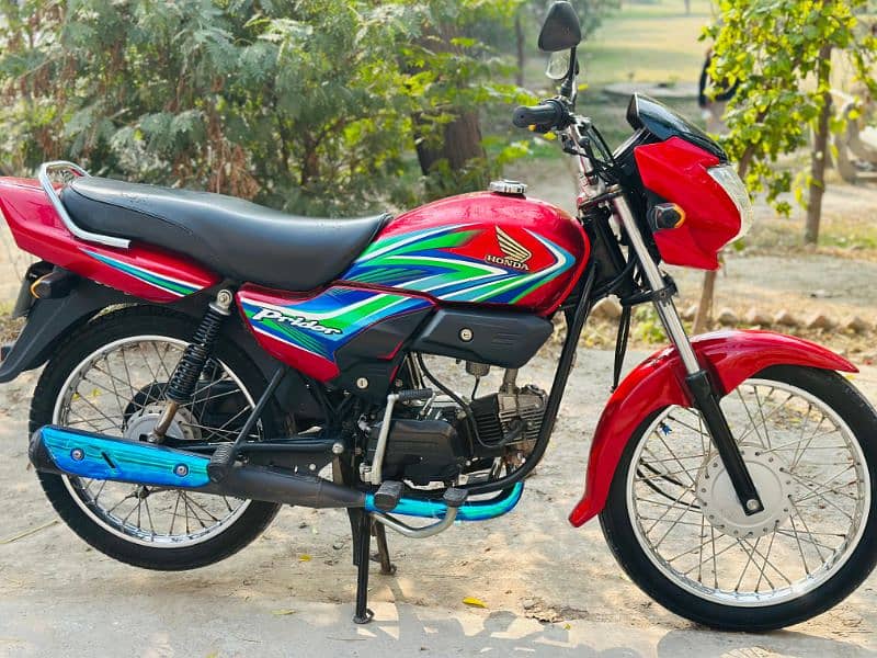 Honda prider red lush condition 5