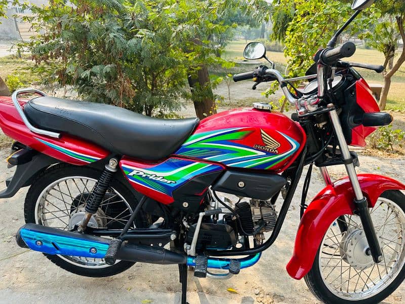 Honda prider red lush condition 7