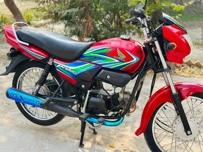 Honda prider red lush condition 8