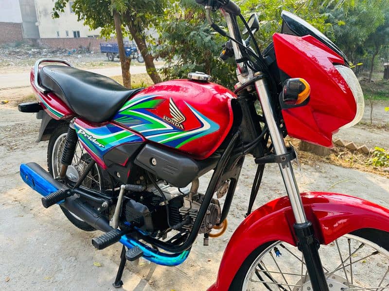 Honda prider red lush condition 11