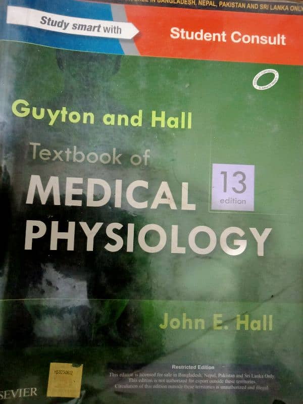 Used books except Medicine and Physiology. 1