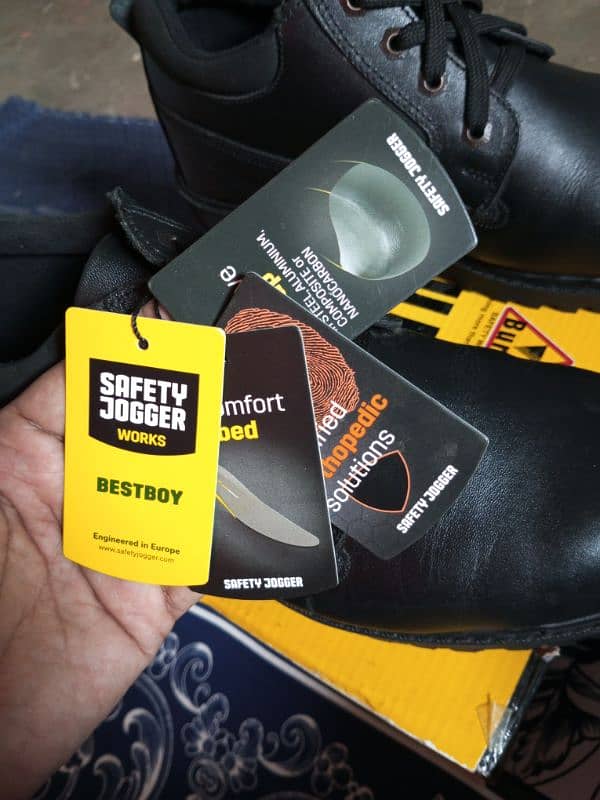 leather safety shoes size 43 3