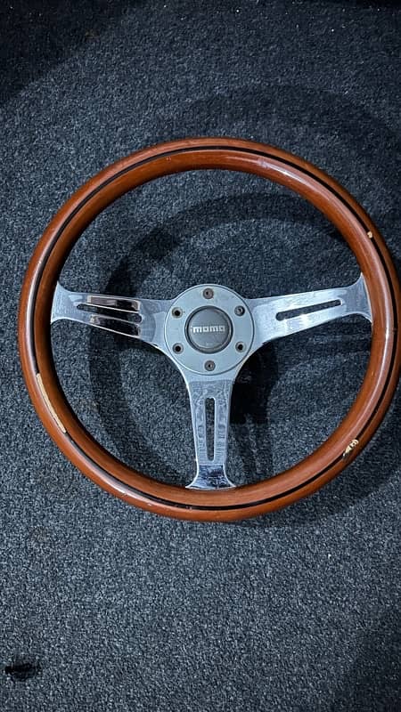 momo jdm wooden steering 0