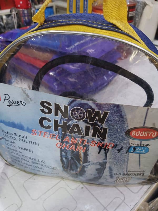 Anti-Slip Car large SUV Sportage Winter Tire Snow Chains Auto Ty 9