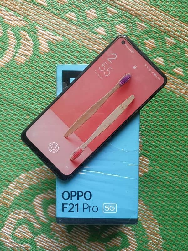 Oppo F21 Pro 5g with complete saman 1