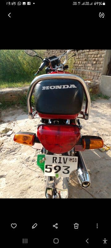 Honda CD 70 2018 Last 4