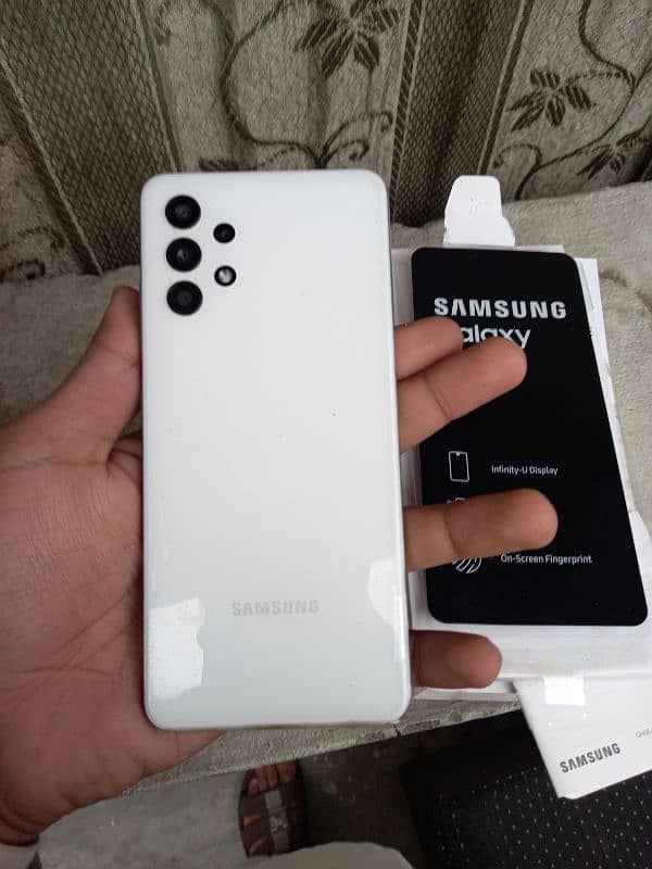 samsung a32 6/128 ) lush condition 7