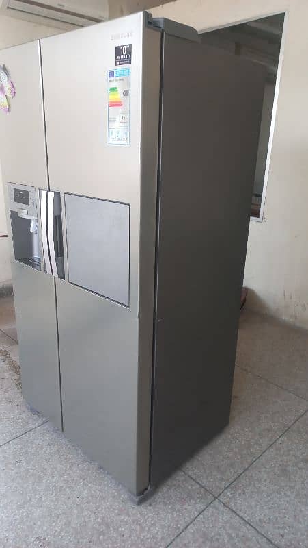 Samsung dobul door fridge for sale Reasonable price Good Conditione 0