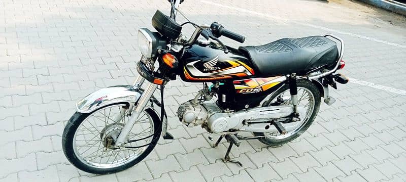 honda cd70 lush 2022 1st owner(0333-4114-400) 3