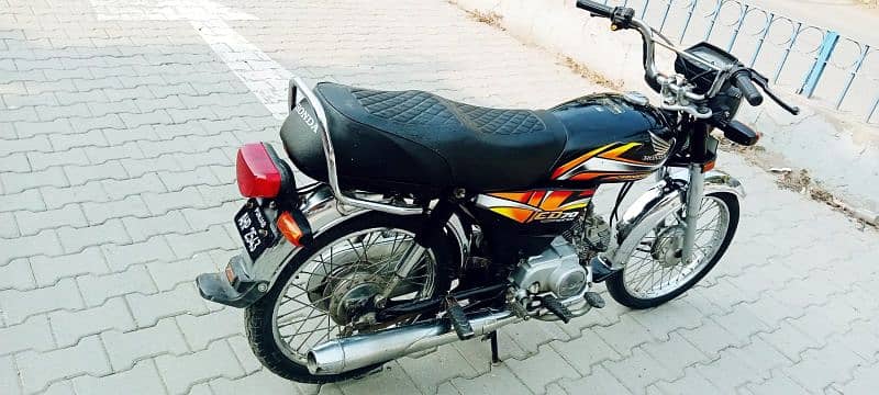 honda cd70 lush 2022 1st owner(0333-4114-400) 8