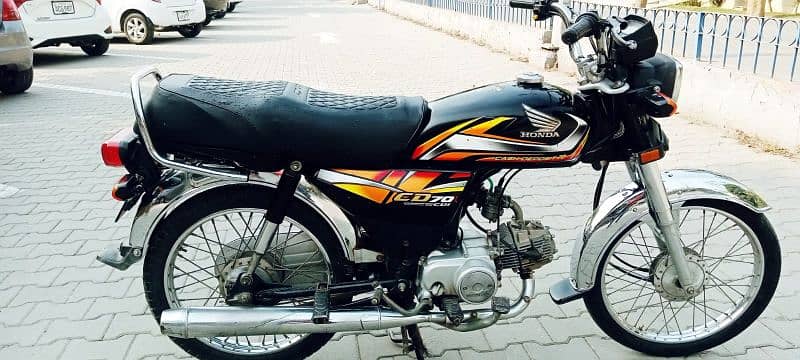 honda cd70 lush 2022 1st owner(0333-4114-400) 9