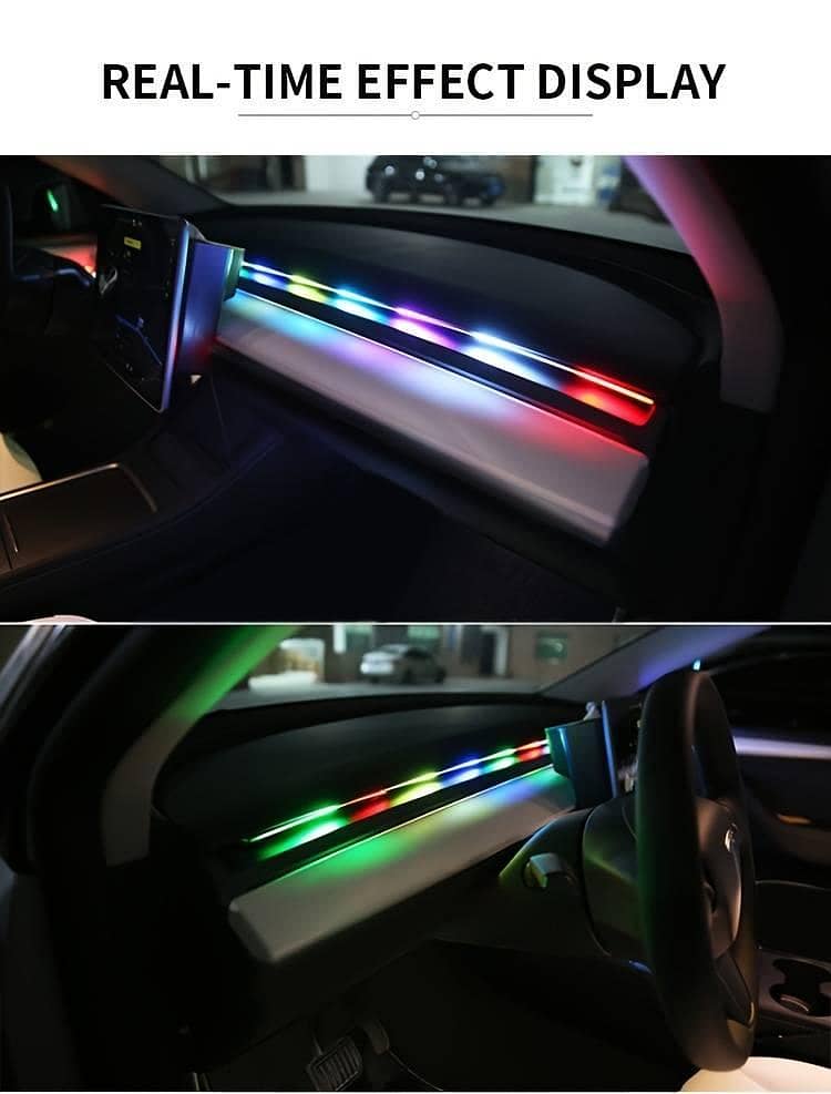 Multi-Color LED Strip Light for Car Interior 8