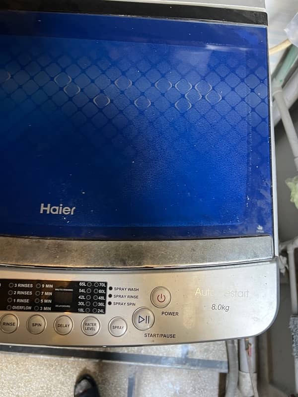 HAIER AUTOMATIC WASHING MACHINE 2