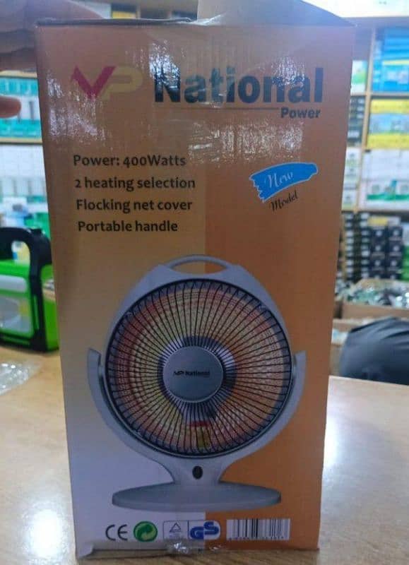 Portable Electric Heater - 400 Watts 1