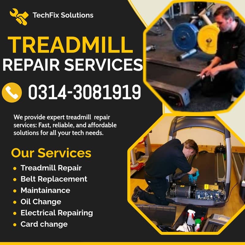 Treadmill Repairing service | Treadmill Belt change | Treadmill repair 0