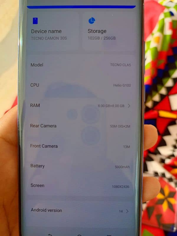 Tecno Camon 30s 4