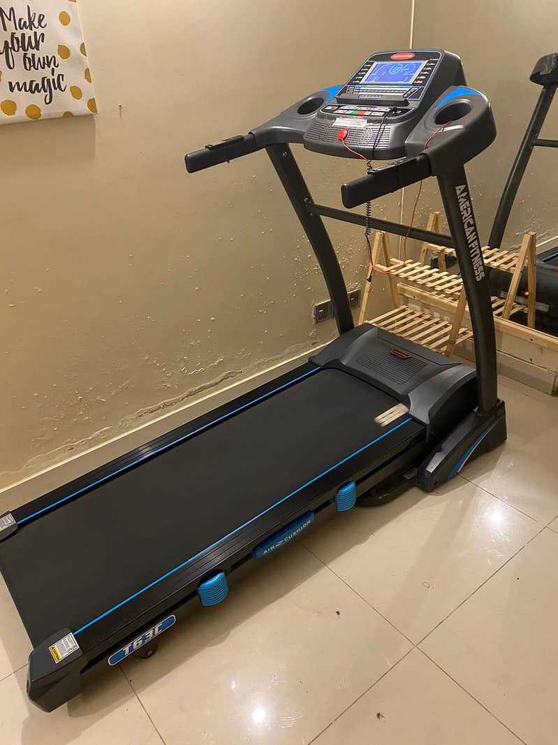 Imported Treadmill Cycle Elliptical Exercise Running Machine Home,Gym 0