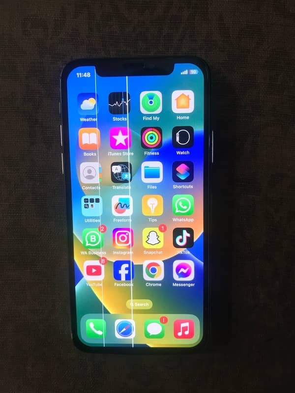 iPhone X FU 256gb exchange possible 5