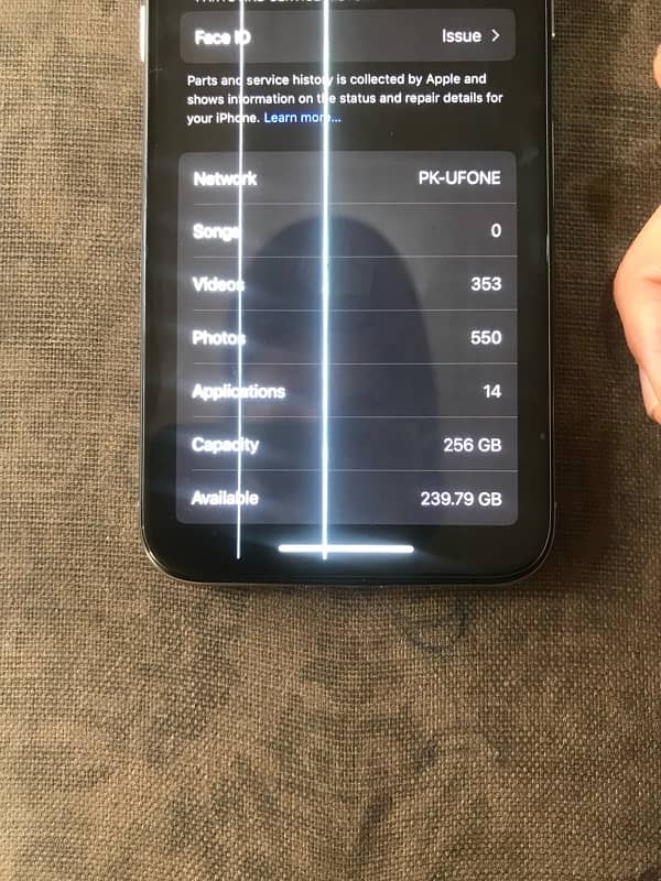 iPhone X FU 256gb exchange possible 8