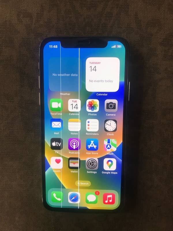 iPhone X FU 256gb exchange possible 9