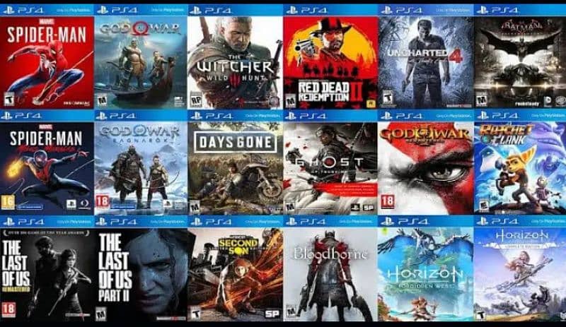 PS4 & PS5 Games (Digital) 0