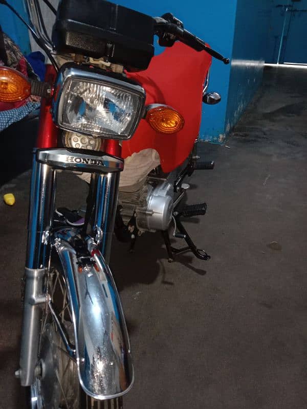 Honda CG125 Red Colour KHI Registered 0