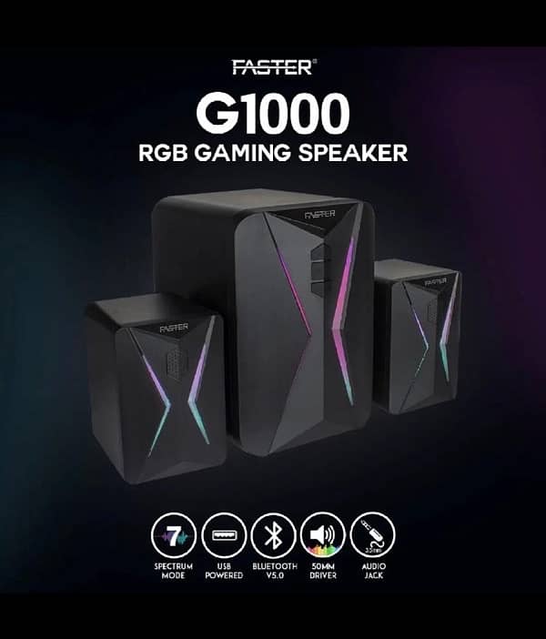 Faster G1000 Bluetooth speaker 1