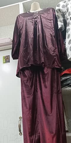 Elegance Velvet Dress For Women.